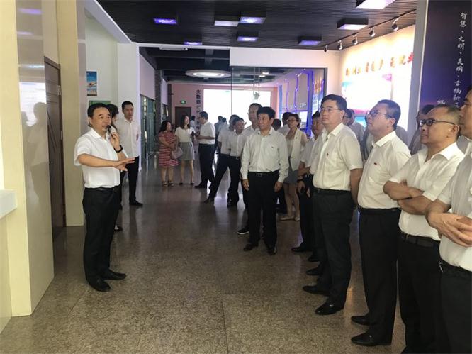 白塔区四大班子辅导莅临辽宁声谷双创孵化基地参观领导