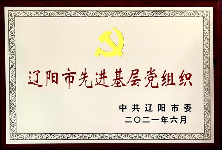 开元游戏大厅app集团荣获“辽阳市先进基层党组织”称号